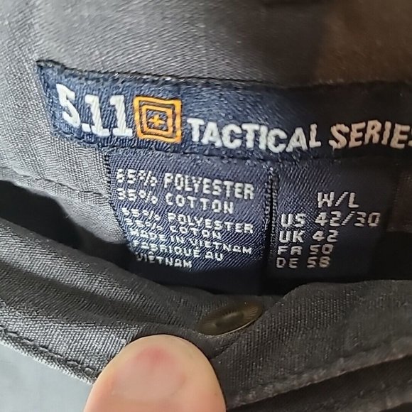 5.11 Tactical Taclite Pro Ripstop Pants Men’s 42x30 - Picture 4 of 7